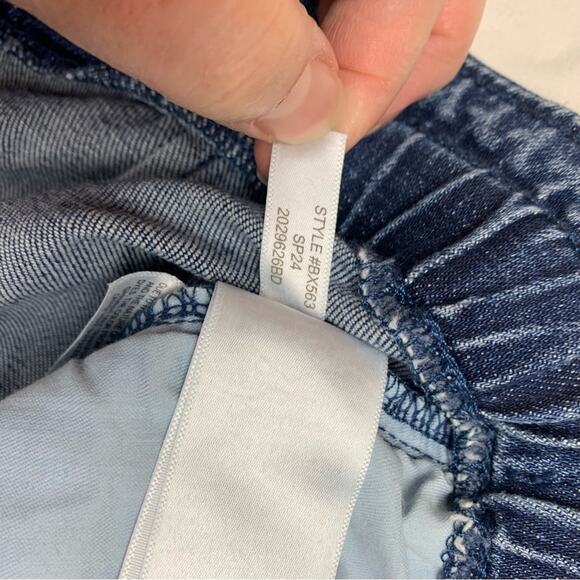 J Crew womens size 27 wide leg crop jeans new high waist belted casual denim - Picture 7 of 12